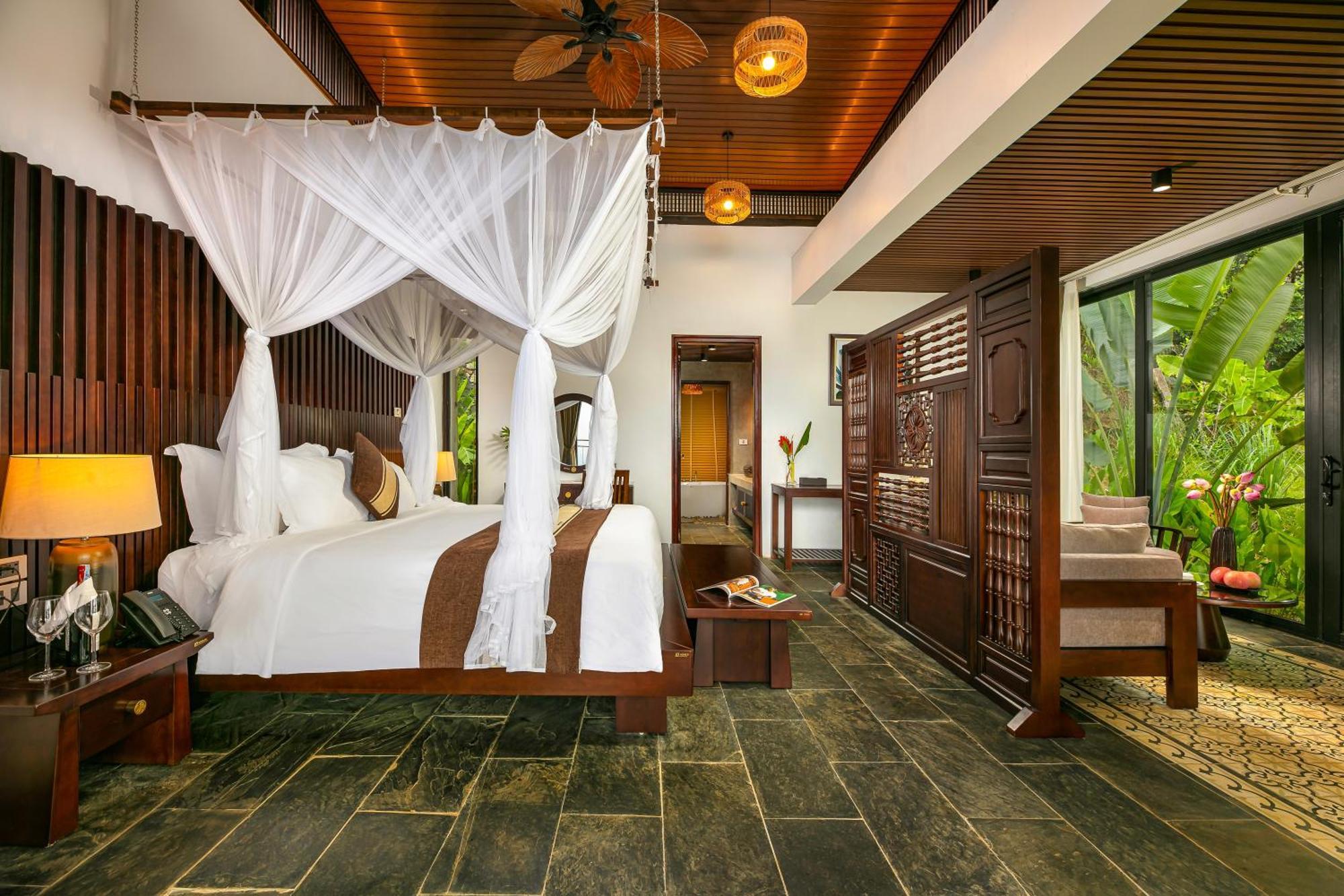 Отель Pu Luong Bocbandi Retreat Экстерьер фото
